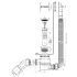 Сифон для ванны клик-клак MCALPINE MRB11