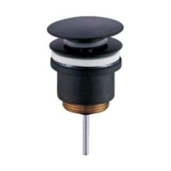 Донный клапан для раковины FRAP F62-7 чёрный