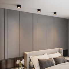 Светильник накладной ES DLR026 6W 4200K черный/матовый