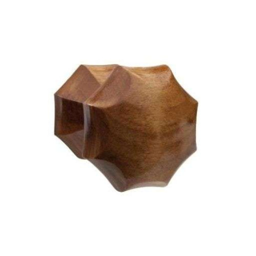 /Ручка-кнопка ЙО-гран. красное дерево (01680)