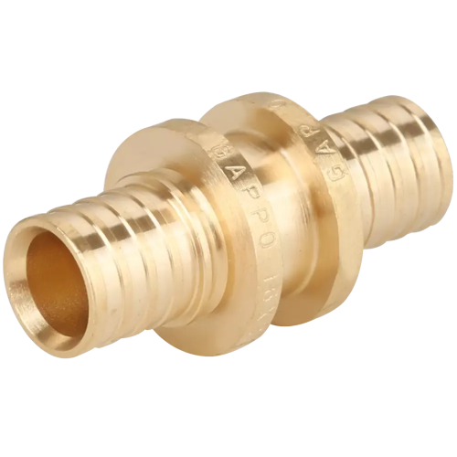 Муфта соединительная аксиальная латунная GAPPO ф 20 мм