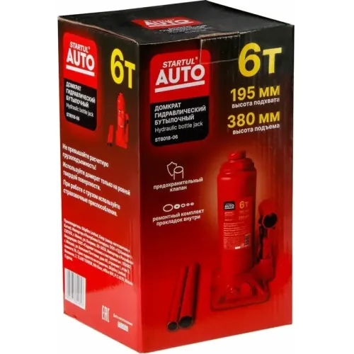 Домкрат бутылочный STARTUL AUTO 6т (ST8018-06)