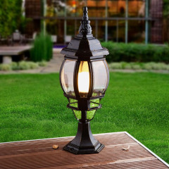 Светильник уличный ES 1001S GL черное золото