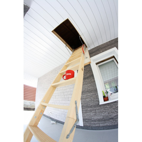 Лестница чердачная DOCKE PREMIUM 70*120*300см
