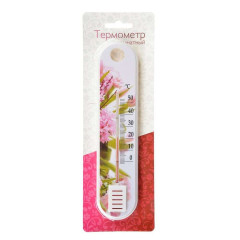 Термометр комнатный Цветок пластик (473-025)