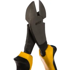 Бокорезы FIT Стайл 180 мм черно-желтая ручка, молибденовое покрытие (50617)