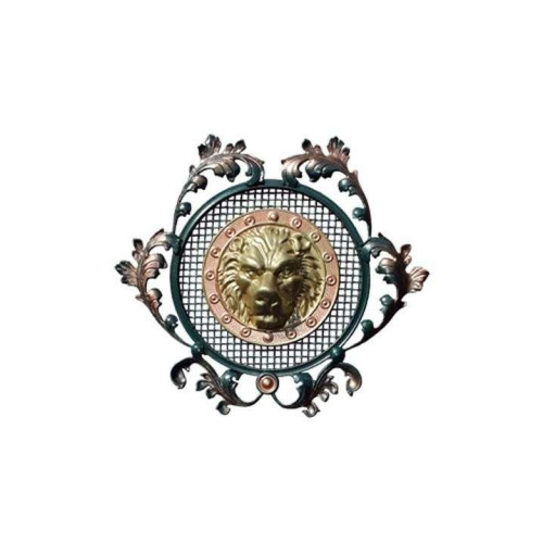 Узор Лев в кустах 590х120х550мм