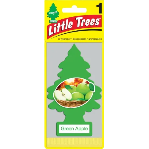 Ароматизатор LITTLE TREES Зелёное яблоко (U1P10316RUSS)