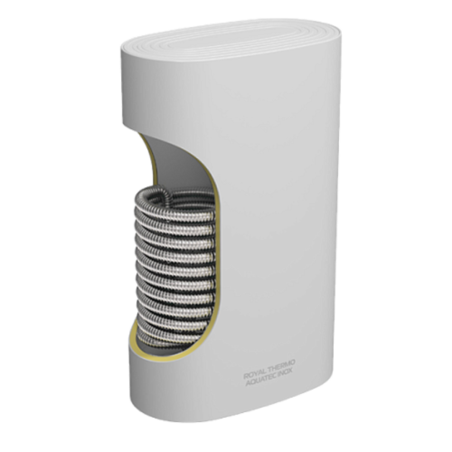 Водонагреватель косвенного нагрева ROYAL THERMO Aquatec Inox F-80 настенный