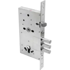 Замок врезной б/руч. БУЛАТ ЗВ4-3(16).60.85.08 хром, без м/ц Корпус(19358)