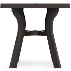 Стол пластм квадратный Атлант мокко 800х800х765мм М 8941 (501654)