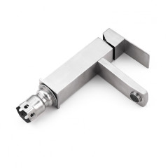 Смеситель для умывальника FRAP F10802 нерж.