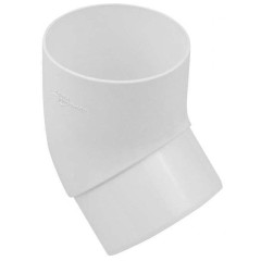 АЛЬТА ЭЛИТ БЕЛЫЙ колено трубы 45 градусов