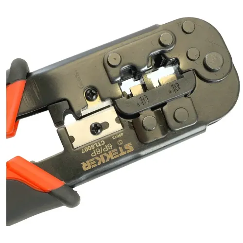 Клещи STEKKER обжимные RJ-11/RJ-45/RJ-12 CTLS007 49613