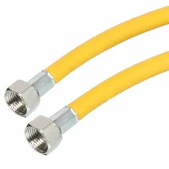 Подводка для газа ELKA желтая 1,8 м г/г