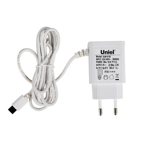 Лампа настольная Uniel Заяц ULM-D160 синий