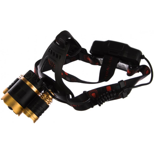 Фонарь налобный Ultraflash E1333 4W (акк.2x18650)4 реж, металл/черный(702989)