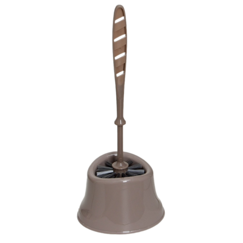 Ёрш для туалета напольный «Капри» 14х37 см (7999966), цвет коричневый