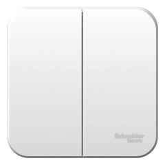 Выключатель О/У 2-кл BLANCA 10А  изол. пласт. бел. SchE BLNVA105011