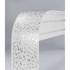 Бленда для карниза Ле-Гранд Капелла белый-серебро (30м)