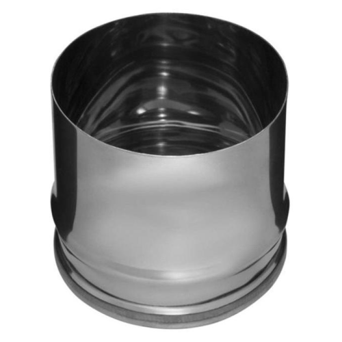 Дымоход заглушка внутренняя 0,5мм Ф125 нержавеющая сталь (Феррум)