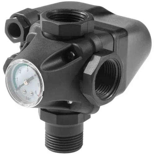 Реле давления A&P с манометром (AP03A04)