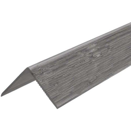 Угол ПВХ ДЕКОНИКА 30*30*2,7 Алюминий тёмный №187