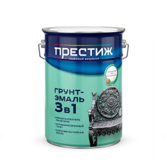 Грунт-эмаль ПРЕСТИЖ по ржавчине серая 5кг