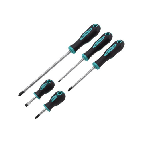 Набор инструментов STELS  76 пр. 1/2, 1/4, CrV, 6 гран. головки (14104)