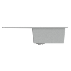 Мойка комп. MIXLINE МЛ-ГМ31 500х770x190мм, серая, сифон
