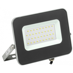 Прожектор (LED) 30Вт 2700лм дневн. 6500К IP65 сер. IEK LPDO701-30-K03 (585404)
