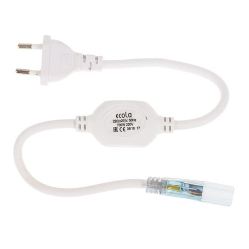 Сетевой шнур для LED ленты ECOLA 220V 14x7 700W IP20 H1407KESB (563237)
