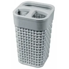 Держатель для зубных щеток PLAST TEAM серый шторм Oslo, PT1344МЛ (797034)