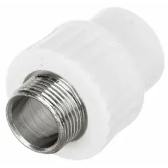 Муфта п/п комбинир. VALFLEX нар. резьба ф 25х1