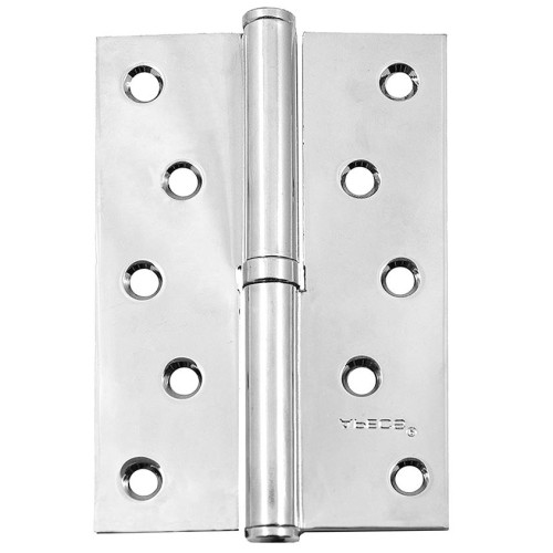 Петля врезная APECS 120*80-В-Steel-CR-L хром (00006)