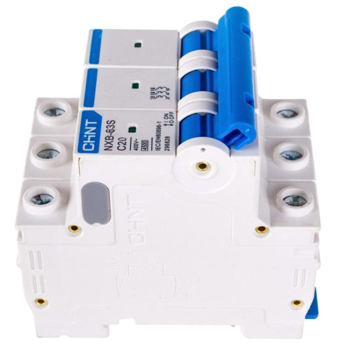 Выключатель автоматический 3-пол. 20A C 4,5кА NXB-63S (R) CHINT 296828