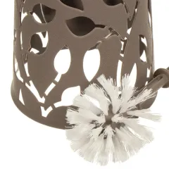 Ёрш для туалета напольный IDEA Флора, пластик, французский серый М 5026 (414083)