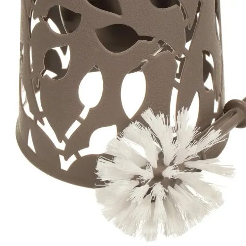 Ёрш для туалета напольный IDEA Флора, пластик, французский серый М 5026 (414083)