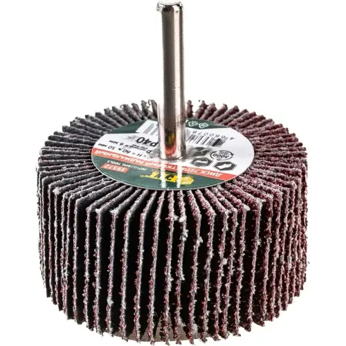 Круг лепестковый д/дрели FIT 30х20х6 мм P 40 (39560)