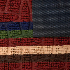 Коврик придверный 400*600мм Vortex Comfort красный (22383)