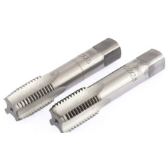 Метчик ручной СИБРТЕХ М22х2,5 мм, комплект из 2 шт (76660)