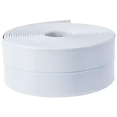 Бордюрная лента для ванной АККУРАТ белая 38 мм, 3.35 м