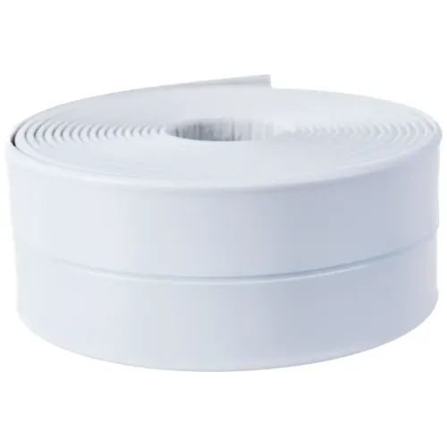 Бордюрная лента для ванной АККУРАТ белая 38 мм, 3.35 м