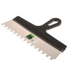 Шпатель СИБРТЕХ зуб. нерж. 300мм/10х10мм (85501)