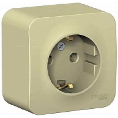 Розетка О/У 2P+Е BLANCA беж. SchE BLNRA010117