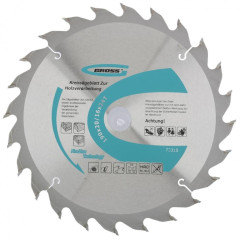 Диск пильный GROSS 190 x 20/16 x 24Т (73315)
