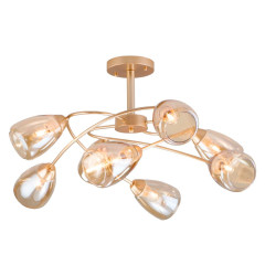 Светильник EUROSVET 30168/8 матовое/золото