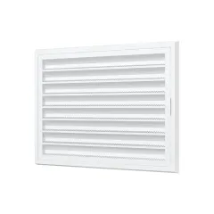 Решетка вентиляционная разъемная пластиковая сетка 2015RZN