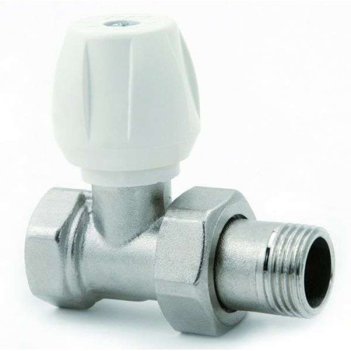 Кран ручной для радиатора прямой ф 1/2