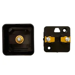 Кнопка для звонка Тритон ВЗ1-01 черн./черн.